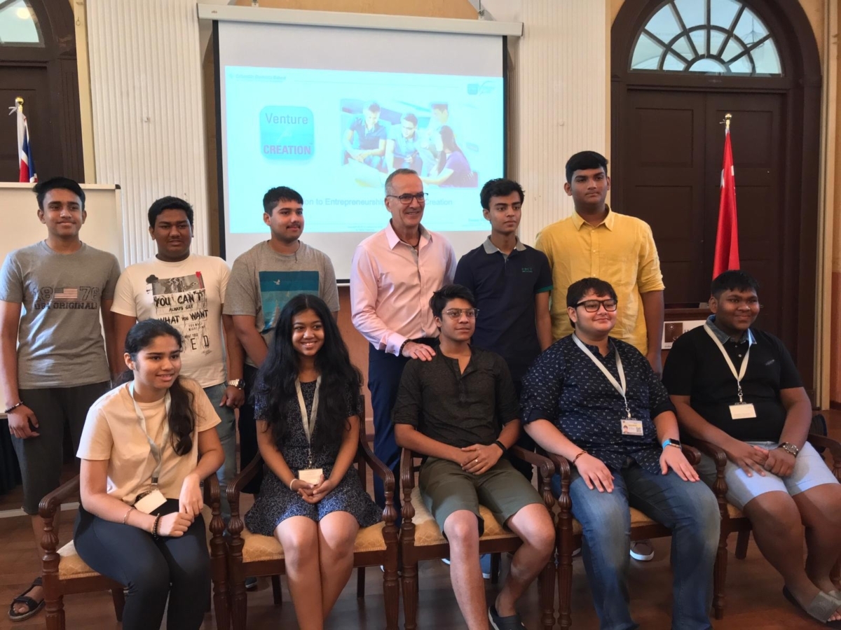 Global Entrepreneurship Course at Singapore American School, Singapore, June, 2019