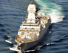Indian Navy’s new destroyer INS Visakhapatnam launched