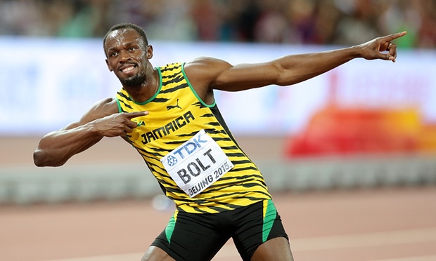 Usain Bolt has produced perhaps his greatest performance of all as he put a troubled build-up behind him to beat two-time doper and clear favourite Justin Gatlin to retain his world 100m title.Bolt's 9.79 seconds was more than two tenths off his world record.