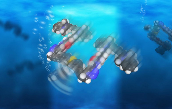 The Rice University lab of chemist James Tour has created single-molecule, 244-atom submersibles with motors powered by ultraviolet light. With each full revolution, the motor’s tail-like propeller moves the sub forward 18 nanometers, but with the motors running at more than a million RPM, that translates into almost 1 inch per second — a breakneck pace on the molecular scale.Rice’s researchers hope future nanosubs will be able to carry cargoes for medical and other purposes.