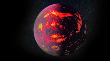 First detection of super-Earth atmosphere