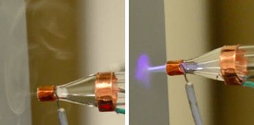 Printing nanomaterials with plasma on flexible surfaces and 3D objects surfaces-and-3d-objects