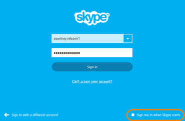 Skype allows calling without signing up