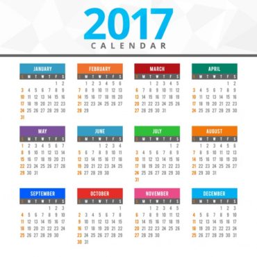In 2017, you can re-use calendars from the years 2006, 1995, 1989, 1978, 1967, 1961, 1950, 1939, 1933, and 1922.