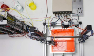 A 3D bioprinter that prints fully functional human skin