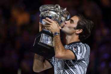 Roger Federer wins historic 18th Grand Slam