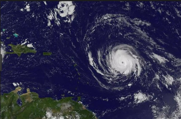 Irma world’s longest storm to bear 185 mph winds in 30 yrs