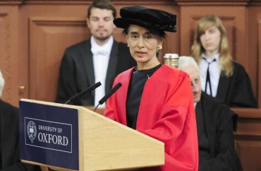Aung Suu Kyi stripped of Oxford honour