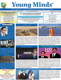 Young Minds, Volume-XI, Issue-14