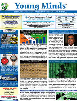 Young Minds, Volume-XI, Issue-31