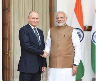 Russia honours PM Narendra Modi with its highest civilian award
