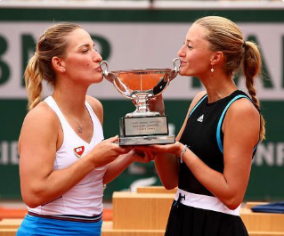 Childhood friends Kristina & Babos win French Open women’s doubles