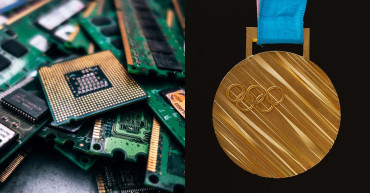 Tokyo 2020 Olympic medals made from recycled e-waste unveiled