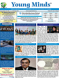 Young Minds, Volume-XII, Issue-34