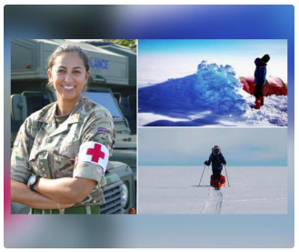 Indian-origin UK Army Captain becomes 1st woman of colour to trek solo to South Pole