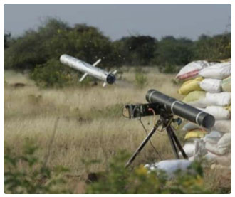 DRDO successfully tests man-portable anti-tank guided missile