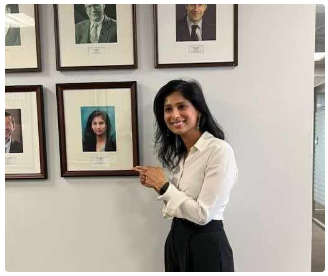 The only woman to feature on the wall of former IMF Chief Economists