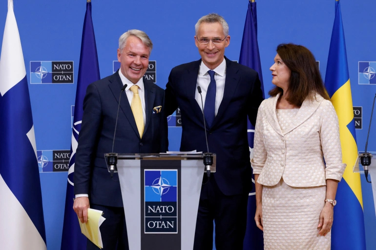 NATO nations sign accession protocols for Sweden & Finland