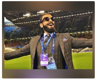 Ranveer Singh invited to represent India at FIFA World Cup final