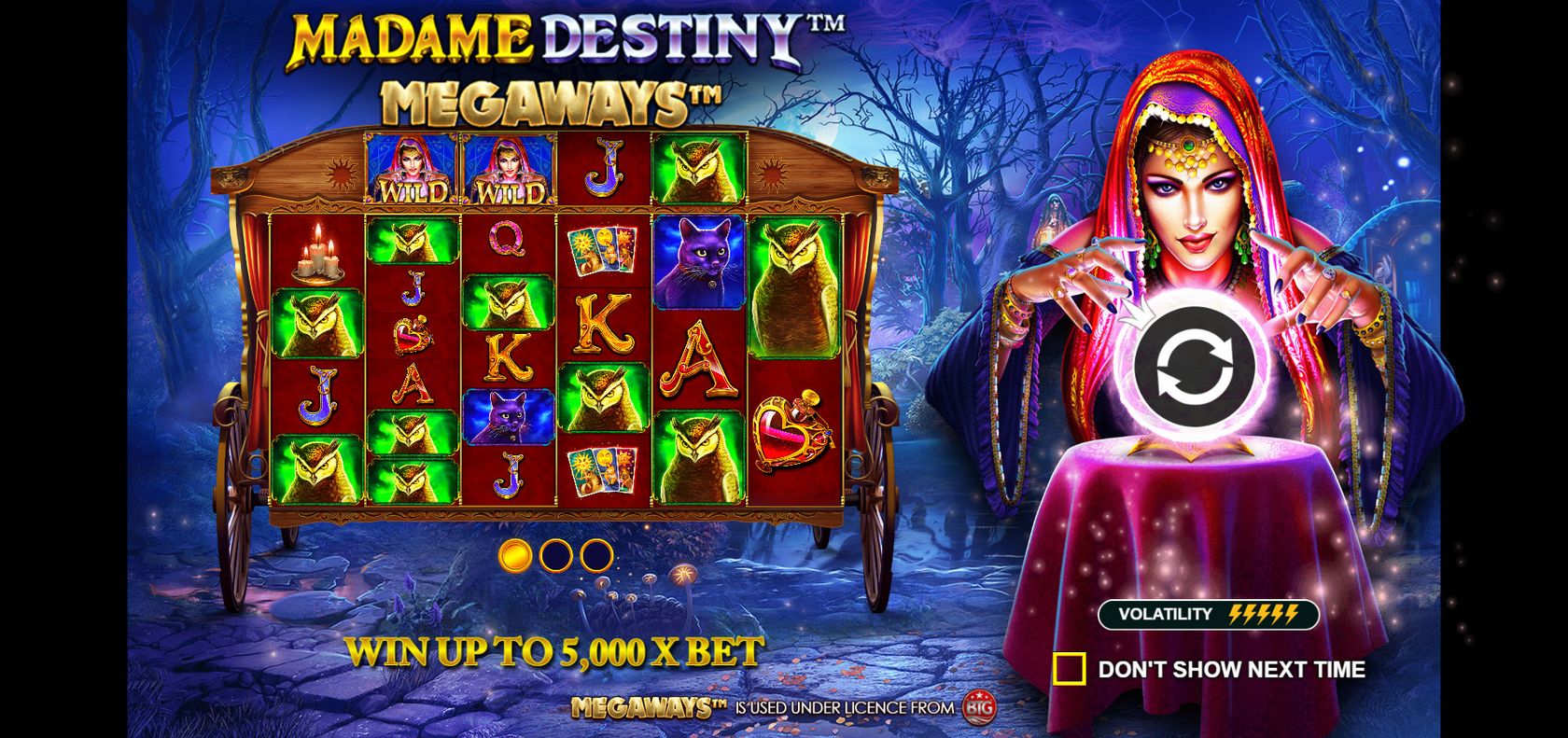Madame Destiny Megaways slot: summary, attributes and tips for the video game Madame Destiny Megaways slot: summary, attributes and tips for the video game