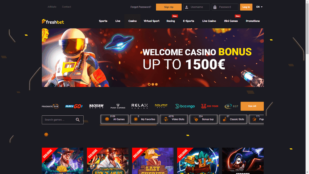 FreshBet Casino Site Authorities UK & Incentive As Much As £& pound; 1500 FreshBet Casino Site Authorities UK & Incentive As Much As £& pound; 1500