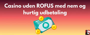 Uden ROFUS En Guide til Online Casinoer uden Registrering